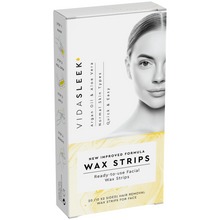 Load image into Gallery viewer, Wax Strips Face - Argan Oil + Aloe