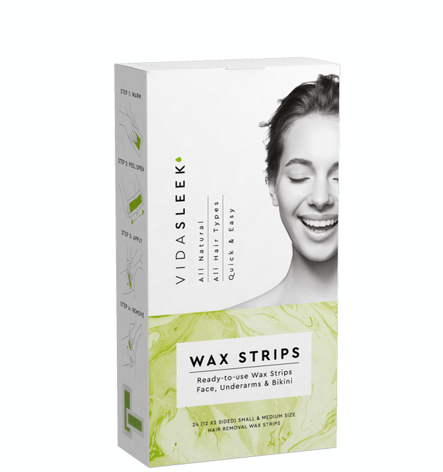Wax Strips Face, Underarms + Bikini